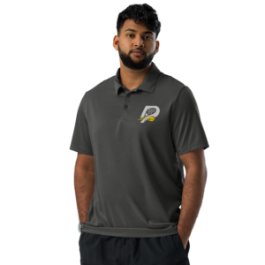 padel tennis vip unisex space dyed polo shirt built on adidas® equipment
