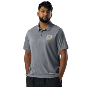 padel tennis vip unisex space dyed polo shirt built on adidas® equipment