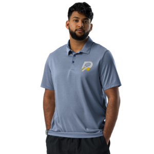 padel tennis vip unisex space dyed polo shirt built on adidas® equipment