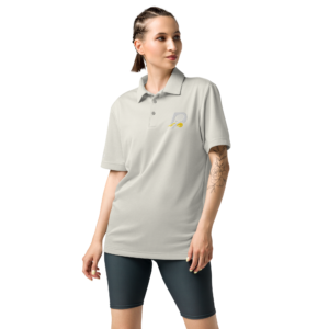 padel tennis vip unisex space dyed polo shirt built on adidas® equipment